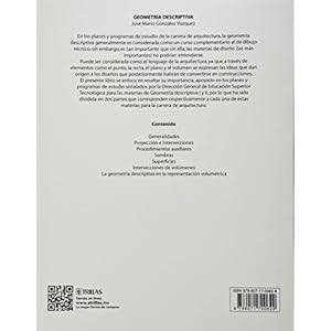 Geometria descriptiva / Descriptive Geometry (Spanish Edition)