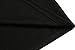 Coofandy Men's Casual Solid Long Sleeve Polo Shirt, XL Black