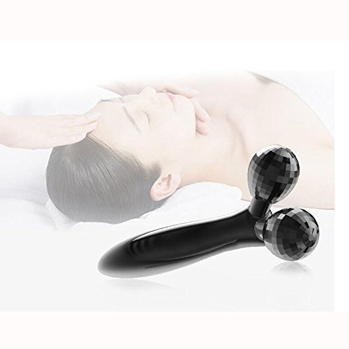 K A K U S A N / KA KU SHANG Newest Solar Energy 3D Roller Face Massager, Y-Shape Body Face Massage Wrinkle Remover Slimming Roller Tighten Skin Care Tool - Thumbnail 3
