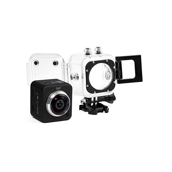 Technaxx Action Cam FullHD 360° TX-96, Action Sport Kamera für Skifahren, Radfahren, Klettern, Sports Cam – Bild 6