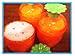 Clear Orange Carrot Shaped Easter Eggs 3 Fillable Treat Containers