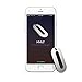 (Discontinued) MYNT Smart Tracker & Remote - Thinnest (2 Coin Thin)l: Key, Wallet, Pet Separation Alarm, Key & Phone Finder, Mac Presenter Clicker, Selfie Remote (Silver)
