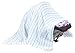 Diamond Baby Swaddle Blankets Organic Cotton, Diamonds and Stripes Design, 2-Pack
