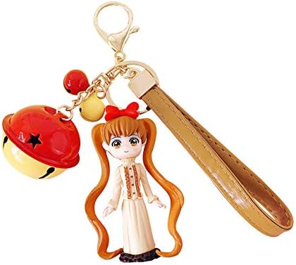 SGOT Anime Sailor Moon Key Fob PVC Figure Metal Keychains Key Chain Decoration for Anime Lovers H09
