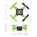 Metakoo Mini Drone WiFi FPV Drone with HD Camera 0.3MP Headless Mode 3D Flip One-key Taking-off & Landing 6-Axis Gyro 2.4GHz RC Quadcotper - Green