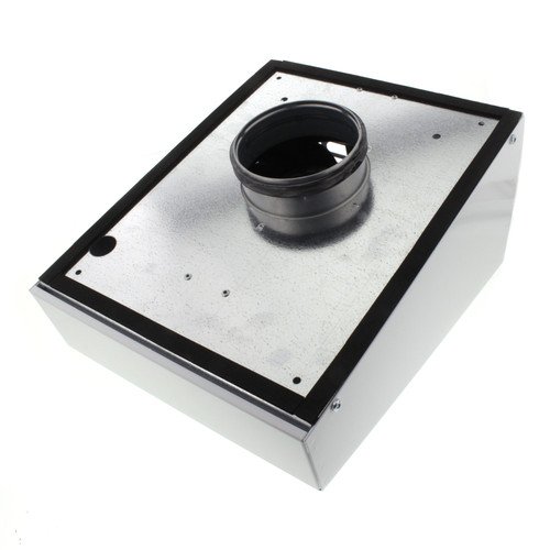 RVF Series Exterior Wall Mount Exhaust Fan, 4" Duct (193 CFM)