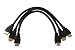 Your Cable Store 1 Foot HDMI 1.4 HDTV Cable Gold Plated 28 AWG 3 Pack primary