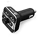 iClever Wireless Bluetooth FM Transmitter Radio Adapter Car Kit with Dual USB Port Remote Controller