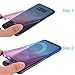 Galaxy S8 Clear Case, AMASELL 360 Full Protective Shockproof Front and Back Transparent TPU Design Gel Soft Case Cover for Samsung Galaxy S8 /SM-G950, Blue Purple