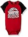 adidas Baby Boys' Single and 2 Pack Bodysuits, Vivid Red, 12 Months