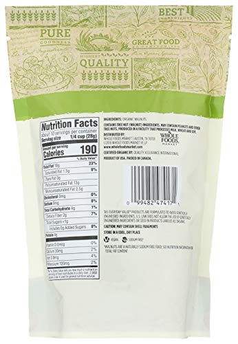 365 Everyday Value, Organic Walnuts, Halves & Pieces, 10 oz - Image 4