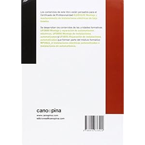 MF0822 Instalaciones eléctricas automatizadas e instalaciones de automatismos