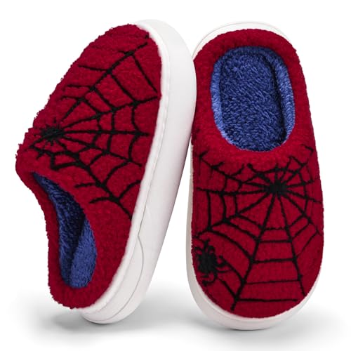 IceUnicorn Kids Slippers Boys Girls Warm Winter House Slippers Big Little Kids Non-Slip Soft Plush Memory Foam Home Shoes for Indoor Outdoor