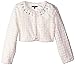 My Michelle Girls' Big Faux Fur Cropped Jacket