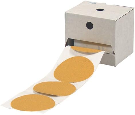 TTC Gold PSA Paper Disc Roll without liner - Diameter: 6" Grit: 240 Pack of 250