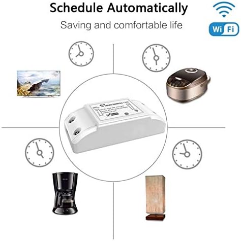 INTERRUPTOR INTELIGENTE WIFI SMART HOME 10A   COMPATIBLE CON AMAZON ALEXA GOOGLE HOME IFTTT   SMART LIFE TUYA APP