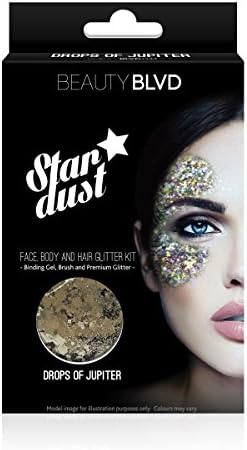 Glitter Dust by Beauty Boulevard - The #1 exclusive long lasting Premium Body Glitter Kit (Drops of Jupiter)