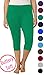 Lush Moda PLUS SIZE Extra Soft Capri Leggings - Variety of Colors