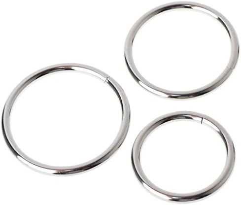 3 PCS Stainless Steel Rings for Men