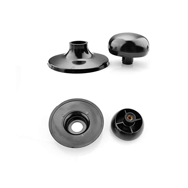 Pot-Lid-KnobsUniversal-Kitchen-Cookware-Lid-Replacement-Knobs-Casserole-Kettle-Cover-Glass-Saucepan-Lid-Pot-Holding-Handles-Black-4 Pot Lid Knobs, Universal Pot Lid Handle Covers, Heat Resistant Kitchen Cookware Pan Lid Cover Hand Grip Replacement…