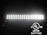 LEDJump Super Bright 5050 Big Chip LED Modules Waterproof White 3SMD 12V 60-66 Lumens Each Module (10-Pack), ETL Listed Certified Channel Letter 3 Year Warranty