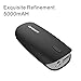 Power Bank.Anguo 3000/5000mAh Ultra Compact Power Bank Portable Charger Powerbank External Battery Charger for iPhone7 Plus 6s 6 Plus, iPad, Samsung Galaxy, Nexus, HTC and More (A04-Black)