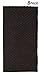 Cotton Craft - 8 Pack - Euro Cafe Waffle Weave Terry Kitchen Towels - 16x28 Inches -Black - 420 GSM quality -Ringspun 2 Ply Cotton - Highly Absorbent Low Lint - Multi Purpose