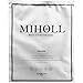MIHOLL Women's Long Sleeve Tunic Tops Casual Cold Shoulder Loose Fit Blouse Shirts (Medium, White)