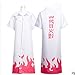 Fuji Japanese Anime Naruto Cosplay Costume Robewith Headband Set (L)