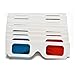 Yevison Unisex 3D Stereo Glasses Foldable 3D Cardboard Glasses for Films, TV, Magazines and More 3 Pcs Adorable Quality and Practicalthumb 4