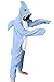 WOTOGOLD Animal Cosplay Costume New Shark Unisex Adult Pajamas Sky Blue, Medium