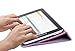 Lenovo Ideal Tab A10-70 10 Inch Case Cover, FYY Slim Fit Folio Stand Leather Case Cover for Lenovo Ideal Tab A10-70 10 Inch Magenta (With Auto Wake/Sleep Feature)