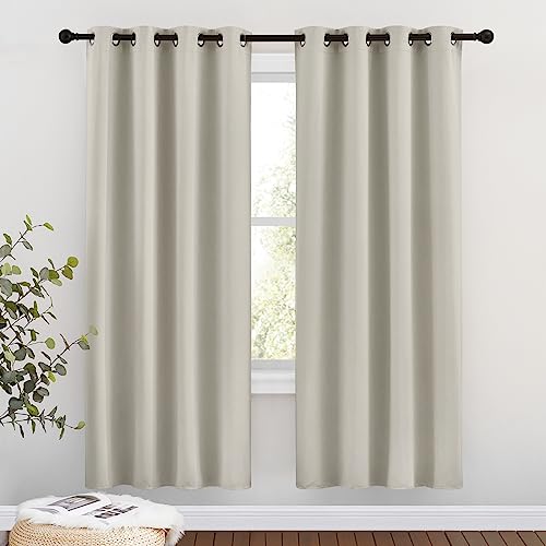 NICETOWN Blackout Natural Window Treatments