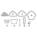 Sizzix Cupcakes Triplits Dies by Stephanie Barnard, 9-Pack