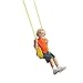 Swing-N-Slide WS 4772 Extreme Heavy Duty Swing Seat Set Outdoor Playground Swings with Coated Chains & Quick Links, Yellow, Pack of 2