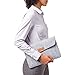 Amazon Basics 11 Inch Felt MacBook Laptop Sleeve Case, Light Grey