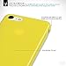iPhone 7 Cases, Terrapin iPhone 7 Cover - TPU Gel - Slim Design - Durable Shock Absorbing - Back Protector - Solid Yellow