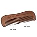 Travel Hair Comb - Travel Size Comb with Fine and Medium Tooth for Mustache, Beard and Hair With Pocket Carrying Case - Anti-Static and Tangle-free.