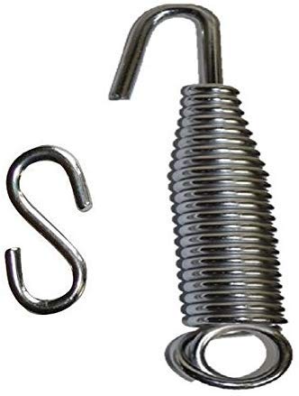 A to Z Bearing Zula Spring with S Hook for Hammocks Swing (Pack of 1 Pieces)