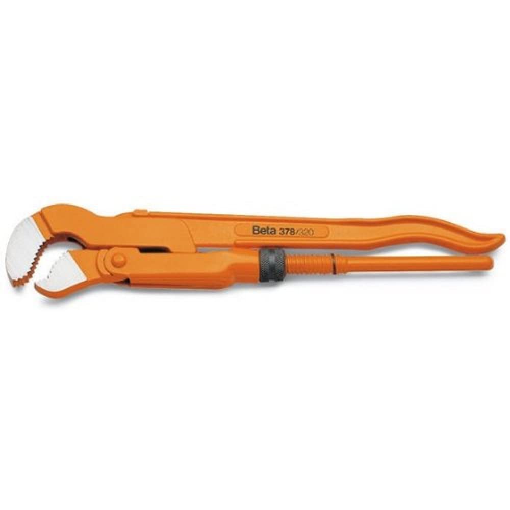Beta 3780032 Model 378 320 Pipe Wrench, Swedish Pattern, 45° Slim Jaws, 320mm