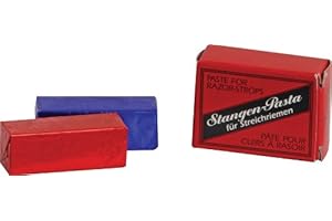HS501 Herold Solingen Stagenpastesolid Double Paste For Razor Strops Red Knife