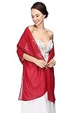 ORoa Women Chiffon Wrap Scarf Shawl for Bridal Evening Wedding Prom Party Soft Many Colors Available, On Sale for Women Teen Girls College Students, Wholesale Chiffon Scarves
