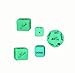 Kama Sutra Fun Sex Dice Glow in the dark fun perfect for couples, newlyweds, bachelor, and bachelorette parties (Hottest Green, XL 5 Pack)