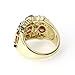 Yoursfs Colorful Crystal Rings 18K Yellow Gold Plated Unique Women Cocktail Rings Gift