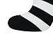 Mysocks Knee High Socks Two Colors Stripe White & Black UK 7-11 EURO 40-45