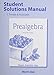 Student Solutions Manual for Prealgebra
