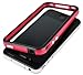 Red and Black Premium Bumper Case for Apple iPhone 4 - AT&T