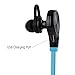 Intcrown S960 Bluetooth Headphones Wireless Sports Headset Earphones with Microphone (Blue)