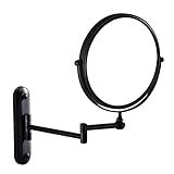 GURUN Two-Sided Swivel Wall Mounted Makeup Mirror With Magnification,Oil-Rubbed Bronze,M1207O