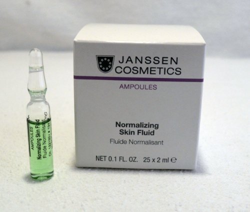 Janssen Cosmetics Ampoules Normalizing Fluid 25 Bottles x 2ml 1941P